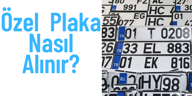 özel plaka fiyatları